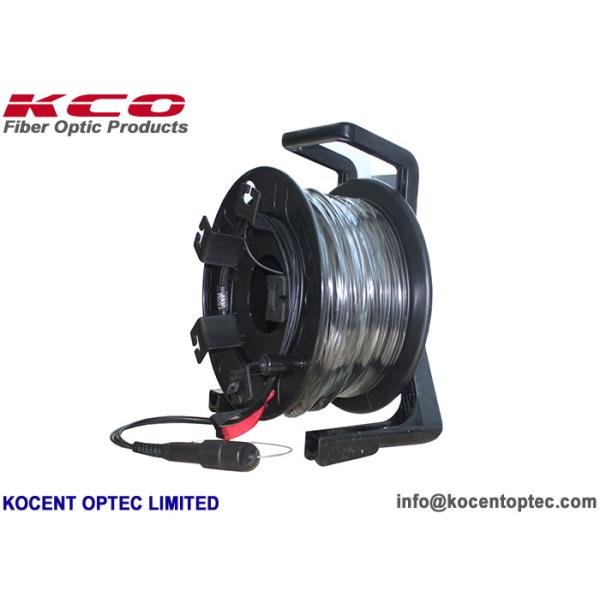 Armored Fiber Optic Patch Cord CPRI 4.8mm G657A DLC 0.2dB for FTTA and Outdoor