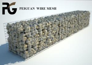 China 50x50mm Welded Mesh Gabion , 6mm Wire Mesh Gabion Basket on sale