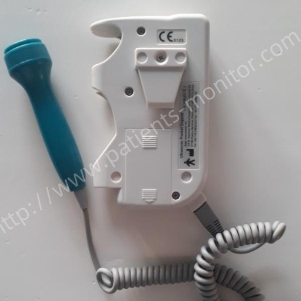 Edan SonoTrax Basic Fetal Doppler Portable Ultrasonic Doppler with 2 MHz Waterproof Probe for Home