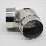 Stainless steel adjustabel tube connector 90 degree, material SS304, finishing