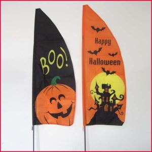 China Halloween Garden Flag pumpkin and haunted house factory