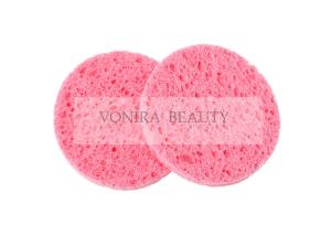 China Natural Wood Cellulose Face Wash Deep Cleansing Sponge For Skin Care factory