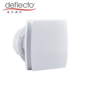 China Deflecto Bathroom Ventilation Fan 4'' 10mm / 6'' 150mm White Sensor Exhaust Fan factory
