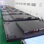 55 Inch Shop Window LCD Display Panel Hanging 3500nits 1080p