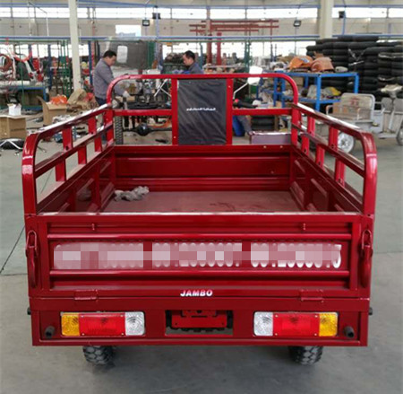 Wind Cooled Adult 1.2*1.8m 200CC Cargo Tricycle