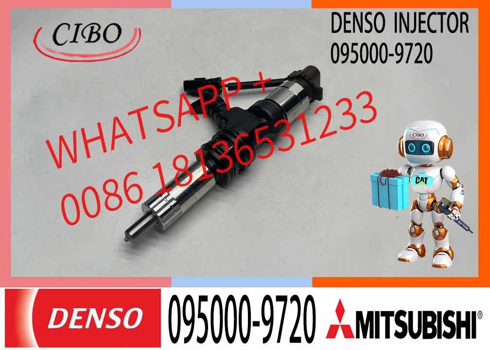 Neutral Brand New Common Rail Injector 095000-9720 095000-9722 ME307488 6M60 Engine Diesel Injector Assy For Mitsubishi