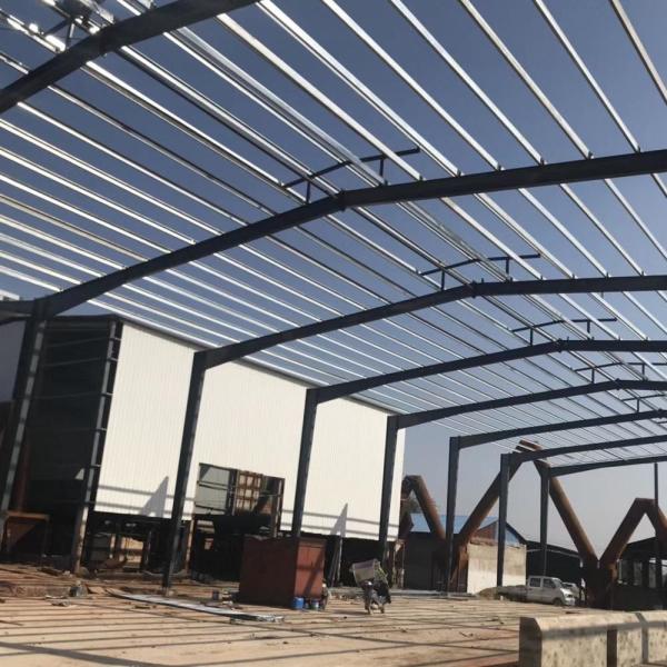 Prefab Modern Steel Frame House Eco Friendly Construction Steel Structure