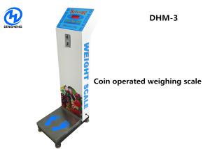 China DHM - 3 Coin Operated Luggage Scales For Hotel / Airport factory