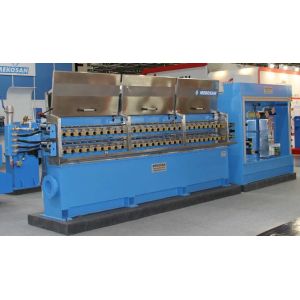 China 30W Fan Power Wire Drawing Machine with Water Cooling System on sale