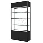 T4 LED Store Glass Display Showcase Counter For Shop Monomer Design