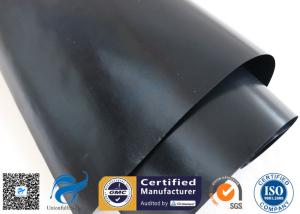 China 15.75x13&quot; Black Silicone Fiberglass Baking Mat , PTFE BBQ Grill Mat factory