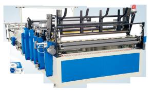China 1750mm Automatic Roller Toilet Paper Converting Machine 200m/Min factory