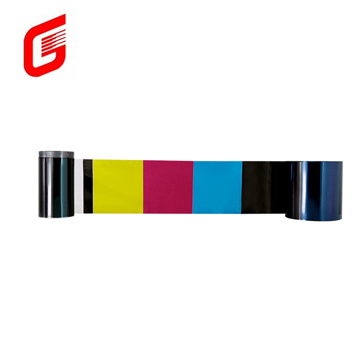 Original Datacard 534000-004 YMCKT Printer Ribbon 650 Prints for Card Printer Demands