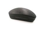 Black Large Custom Sunglass Case High End Vintage PU Leather Elegant Style