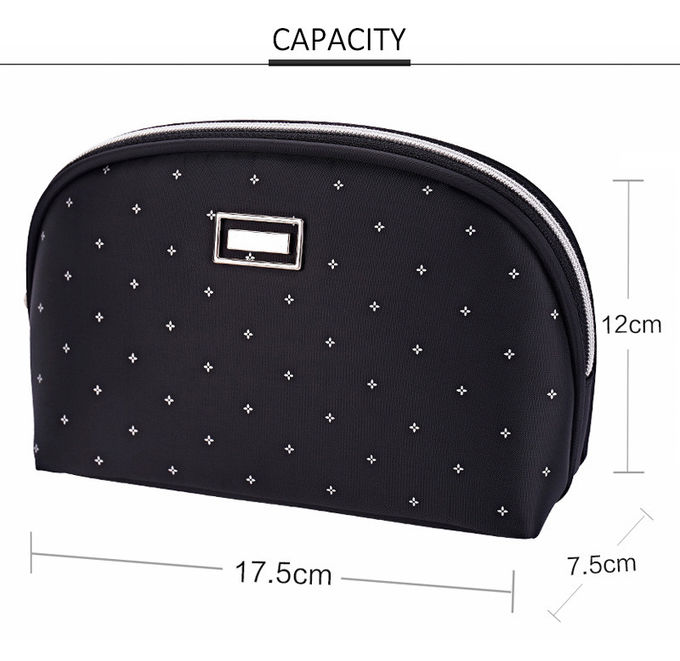 Korea Shell Shape Small Travel Polyester Cosmetic Bag