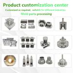 China Stavax Ejector Sleeves Precision Mould Parts Plastic Medical Mould Parts