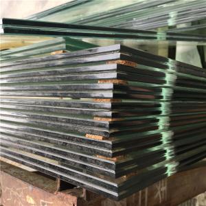 China 4mm 5mm 6mm 8mm 10mm Tempered And Laminated Glass Wall white Grey Clear Float Toughened Glass Tempered Glass For Balustrade / Curtain Wall factory