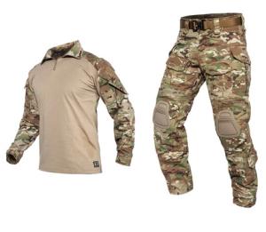 China Army G3 Multicam Military Frog Suit Flame Resistant ACS Plaid Fabric factory