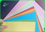 70gsm - 250gsm Smooth Surface Green / Blue / Red Colored Offset Paper For