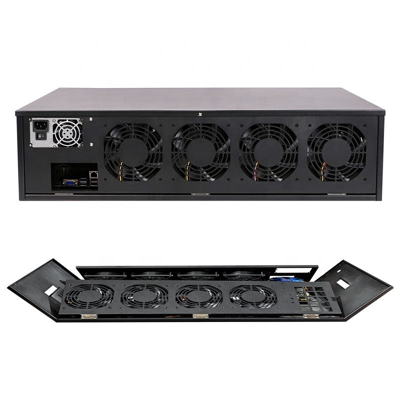 847 Pro Chassis GPU Mining Case 8 Gpu Riserless Motherboard Rig Case Box