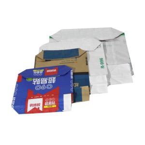 China Flexo Print Pasted Valve Multiwall Paper Bags Cement Packaging factory