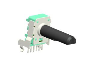 China Low Price Dual GangsKnurled Shaft Rotary Potentiometer PCB Lug DIP Mount ±20% Resistance Tolerance factory