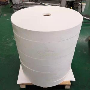 China Food Grade Kraft Paper Cup Bottom Roll 212F White Single PE Coated factory