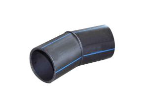 China Fabricated Elbow 22.5 Degree DN125-DN1200 HDPE Fabricated Fittings factory