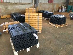 China 25CrMnB TG216C-14 Triple Grouser Track Shoes TG Excavator Track Pad factory