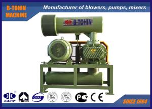 China 60-100KPA Roots Rotary Lobe Blower , Pneumatic Low Noise Aeration Air Blower factory