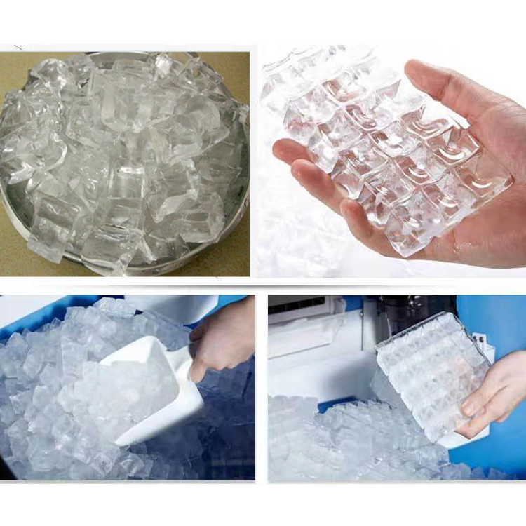 convenient cube ice machine 1T ice machine 1000KG in factory