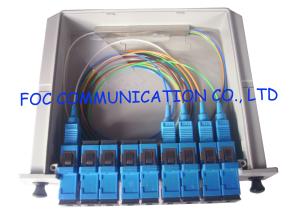 China Fiber Optic PLC Splitter 1×4 For PON Networks Optical Power Signal Distribution factory