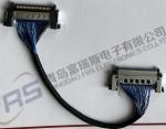 41 Pin LVDS Wire Harness Awg36 Single Shield Cable For LCD LED Screen