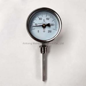 China TG-011L Bimetal thermometer SS lower mount on sale