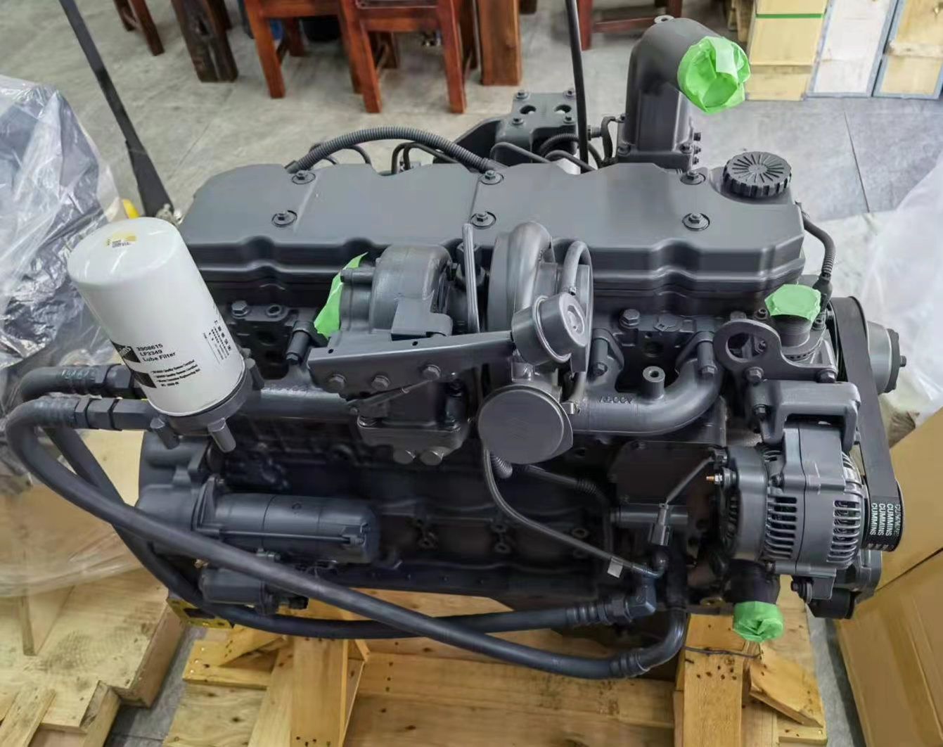 Cummins S6D107 Komatsu Excavator Pc200 Engine Diesel Engine