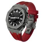 Stainless Steel Watch Case And Band For Casio Ga2100 Modification Metal Silicone