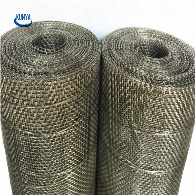 Cabinet Metal Mesh Screen Brass Satin Cabinet Screen Woven Metal Mesh