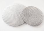 SS304 0.25mm Slot Precision 50 Micron Stainless Steel Mesh Round Shape