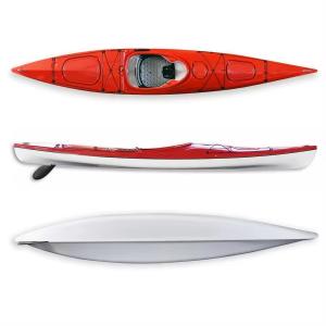 China 14.2 GT Kayak Sit In Wholesale OEM/DOM ABS Thermoformed Light Weight Sit In Ocean Sea Single Touring Kayak Canoe factory