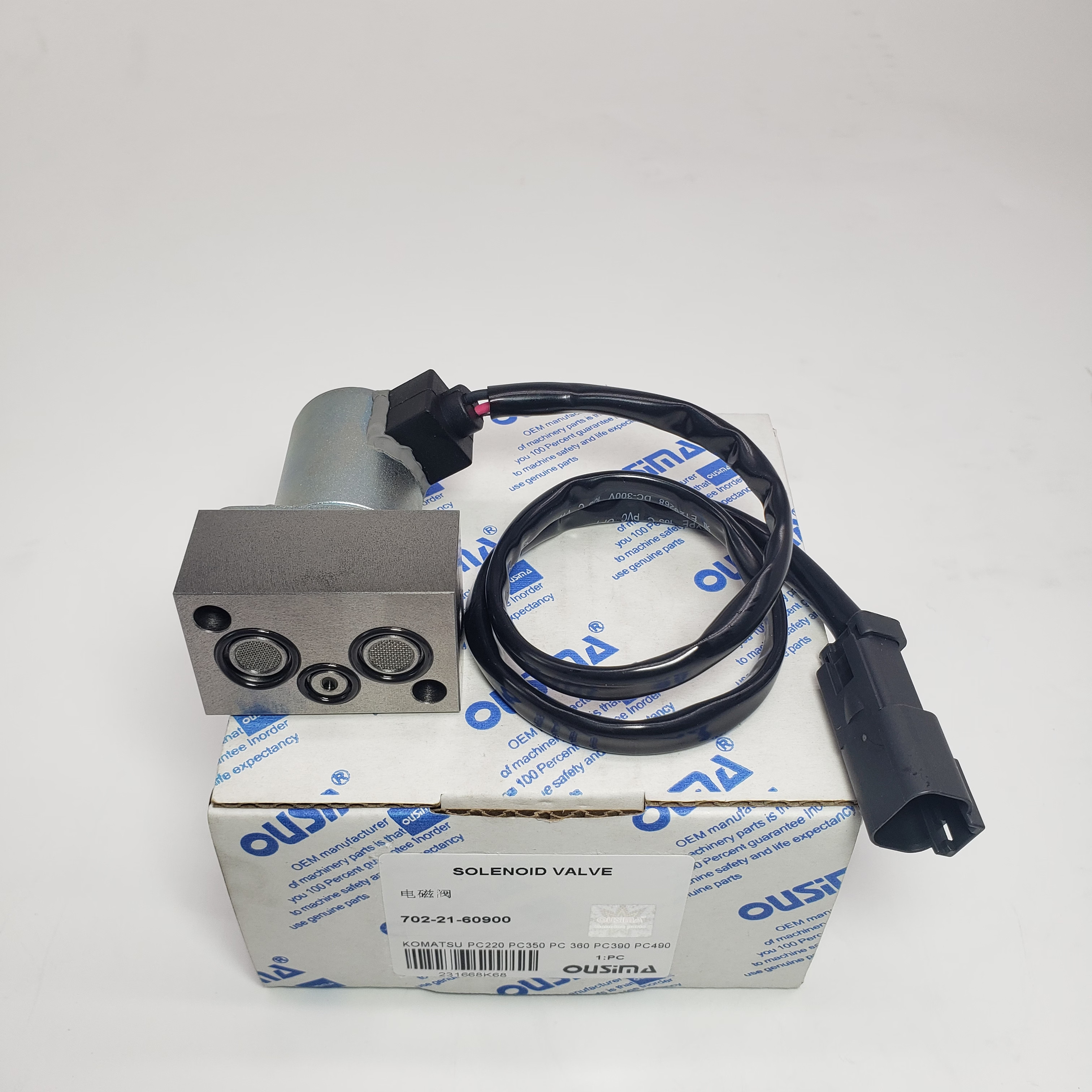 Solenoid Valve 702-21-60900 For KOMATSU PC200 PC300 PC390 PC490