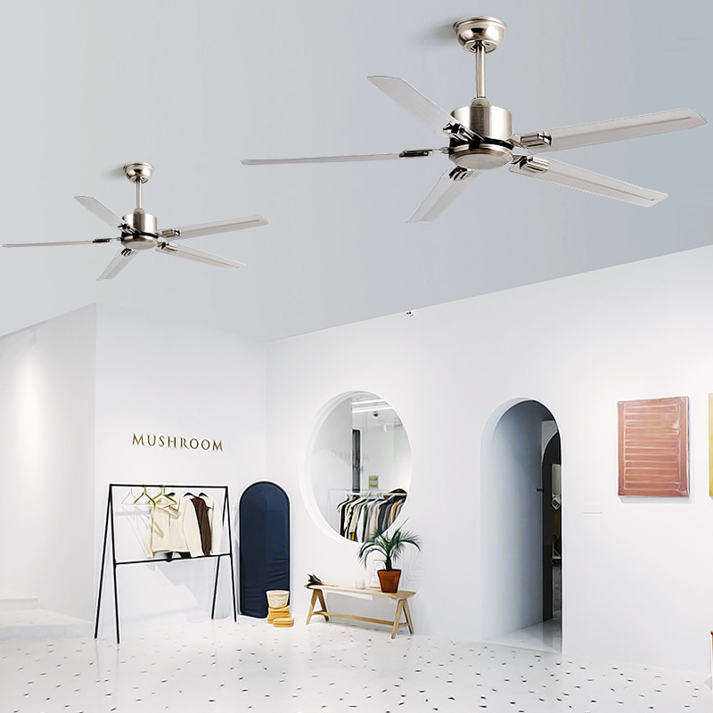 Hot Sale Low Noise Pure Copper Dc Motor Stainless Steel BLDC Modern Ceiling Fan With Remote Control