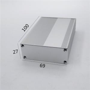 China 69*27*100mm Divided Body Sandblasting Surface Aluminum Extrusion Electronic Enclosure factory