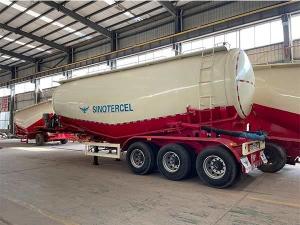 China 55000L Bulk Cement Semi Trailer Weichai Engine Cement Tanker Trailer factory