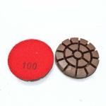 pack of 3" Resin bonding transitional concrete grinding pads for fine polishing