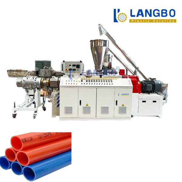 China Factory Price Plastic Pipe Extruder for PVC HDPE PP UPVC CPVC PPR PE Water Drainage Agricultural Drip Irrigation Hose Corrugated Pipes factory