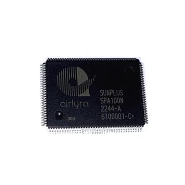 China SPA100N SPA100H Premium HD Audio Processor LQFP-128 New original 8-bit I/O processor, and 32-bit DSP processor spa100 factory