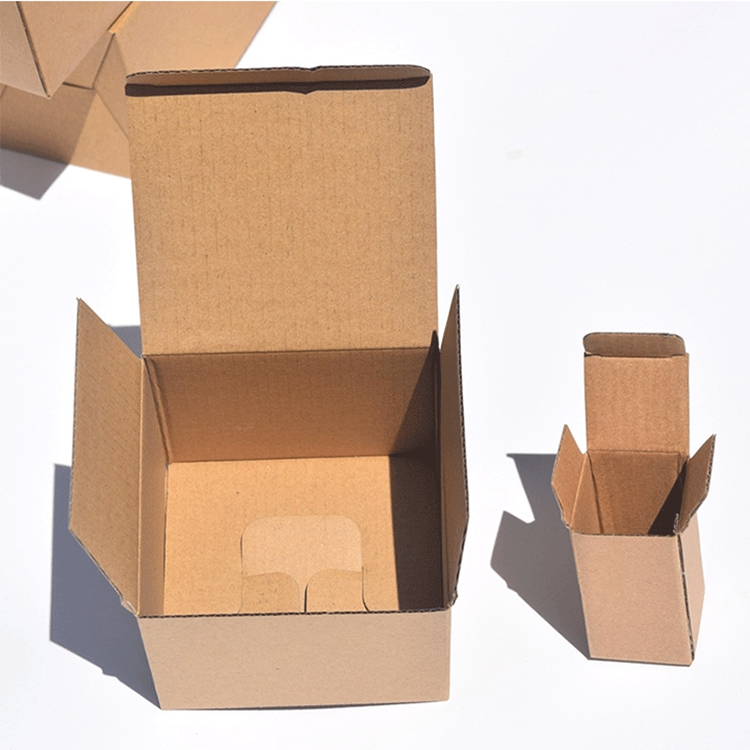 Custom Hard Kraft Paper Folding Skincare Cosmetic Packaging Box for Lipstick OEM/ODM