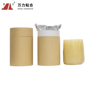 China Yellow Solid Glue For Synthetic Fabric , 6000 Cps PUR Hot Melt Glue PUR-6180 factory
