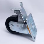 High Temperature Resistant Brake Caster 4 Inch