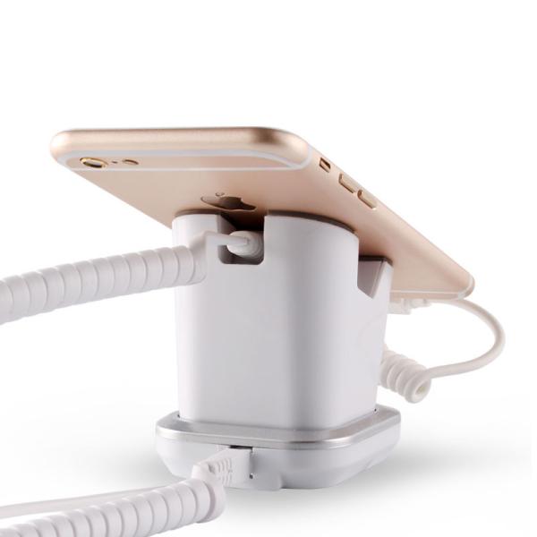 COMER smart phone shops security anti theft charging desk stand plastic magnetic